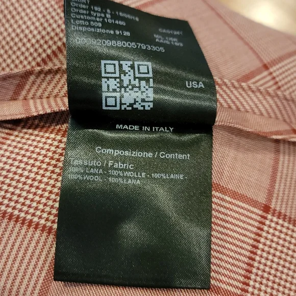 CALVIN KLEIN 205W39NYC Fluted Prince of Wales Red Plaid Mini Skirt It 44 - Picture 11 of 16